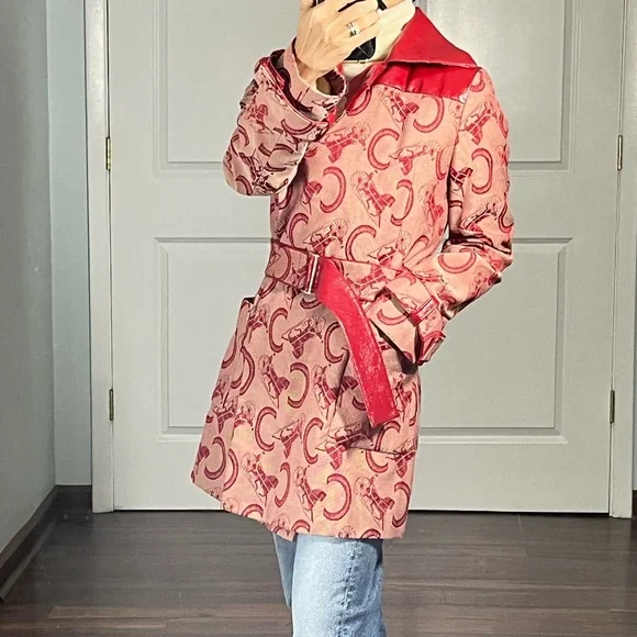 BLUET Handmade Trench coat size S - Picture 5 of 17